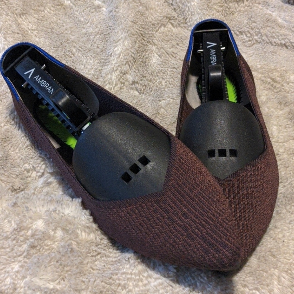 Rothy's The Point Flats Truffle Python - image 1